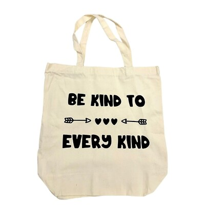 #ad Be Kind Canvas Tote Bag $16.99