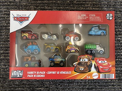 #ad #ad Disney Pixar Cars Mini Racers 10 Pack Mato Roadette Marker etc HTF $65.00