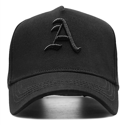 #ad Baseball Cap Embroidery Snapback Hat Cotton Adjustable Cotton $9.85