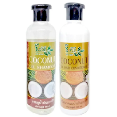 #ad Bioway ShampooCoconut Herbal Conditioner Twin Pack 360 ml. Coconut Oil Herbal $65.63