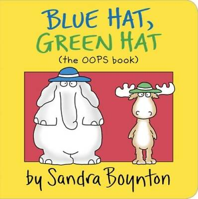 #ad #ad Blue Hat Green Hat Boynton on Board Board book By Sandra Boynton GOOD $3.57