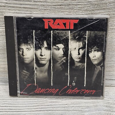 #ad RATT Dancing Undercover CD #x27;80s Hair Band Glam Metal Rock Disc In Great Shape $10.99
