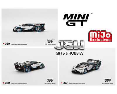 #ad Mini GT Bugatti Vision Gran Turismo Silver Limited Edition MGT00369 1 64 $12.99
