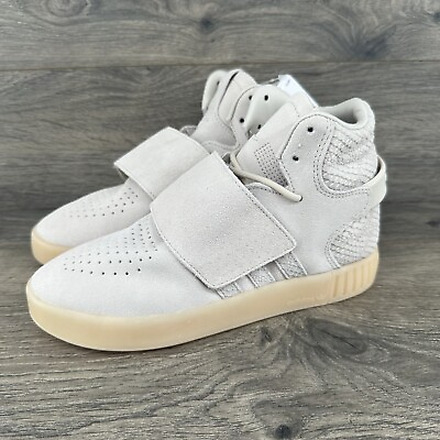 #ad Adidas Youth Tubular Invader Strap J Shoes Size 5 Kids Brown Casual $22.45