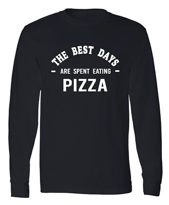 #ad Pizza Long Sleeve T Shirt Pizza Food Party Funny Pizza Lover Foodie Tee $25.99