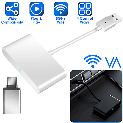 #ad Wireless CarPlay Plug amp; Play Adapter for IOS Phone iPhone 6 7 8 9 10 11 12 13 $39.79