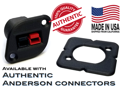 #ad Carbon Composite Panel Mount Adapter for Anderson Powerpole PP15 PP30 PP45 $16.00
