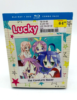 #ad Lucky Star: the Complete Series Blu ray DVD Combo Japanese Anime $29.99