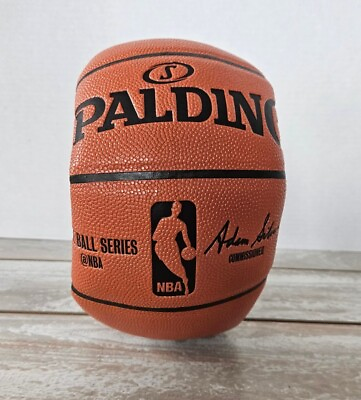 Spalding Adam Silver NBA Game Replica Game Ball Series Basketball Size 7 29.5quot; $47.47