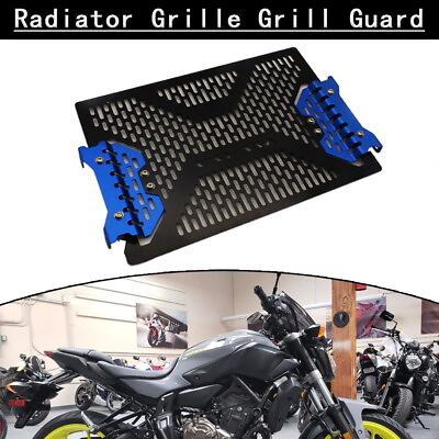 #ad Radiator Grille Grill Guard Blue Protector Motorcycle Fit For Yamaha MT 07 2015 $61.00