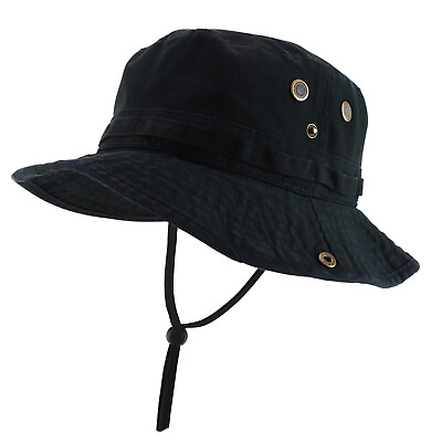 #ad Big Oversized Jungle Boonie Bucket Hat with Chin String Fits Upto XXXL FREESHIP $19.99