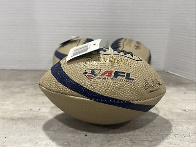 #ad NWT AFL Rubber Spalding Souvenir Football 6.5” Arena Football League Micro Mini $19.99