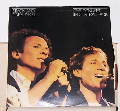 #ad Simon and Garfunkel The Concert in Central Park 1982 Vinyl LP Record Album $39.97
