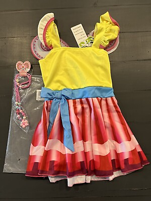#ad Fancy Nancy Signature Dress Fits Size 5 6X NWT $15.99