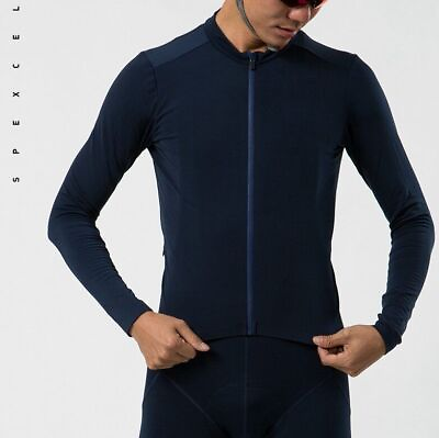#ad Autumn Winter Thermal Long Sleeve Cycling Jersey Road Bicycle Clothing Race $56.69