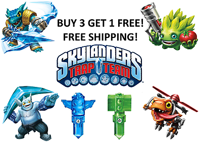 #ad Skylanders Trap Team Figures amp; Traps BUY 3 GET 1 FREE FREE SHIPPING $2.39