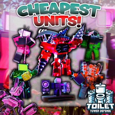 #ad Toilet Tower Defense TTD Units CHEAPEST amp; FASTEST ROBLOX $230.99