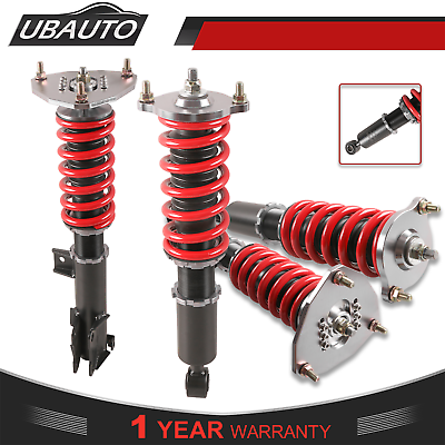 #ad 4X Struts Shock Absorbers Coilovers Adj. For 00 05 Mitsubishi Eclipse D53A D52A $235.79