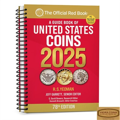 #ad #ad 2025 RED BOOK PRICE GUIDE U.S COINSSPIRAL $15.59