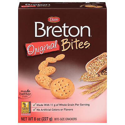 #ad Dare Breton Cracker Mini Original 8 Oz Pack Of 12 $71.99