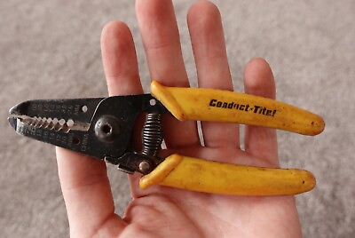 #ad Conduct Tite Data T Cable Cutter Professional Wire Cutters FREE SHIPPING Yellow $10.00
