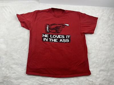 #ad Spencer#x27;s Novelty Vintage Shirt Men#x27;s XL T Shirt He Loves It $24.00