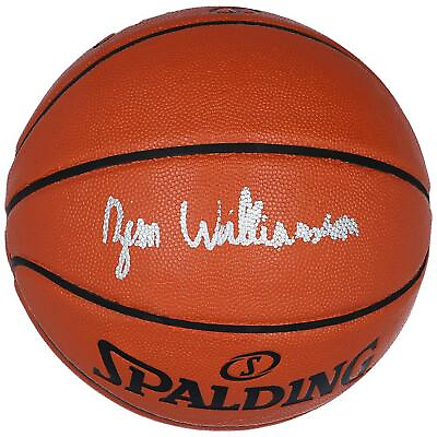 #ad Zion Williamson New Orleans Pelicans Signed Spalding Indoor Outdoor Basketball $674.99