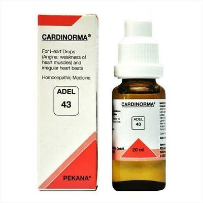 #ad Adel 43 Cardinorma drops for Heart Weakness Irregular Heart Beats 20ml $9.97