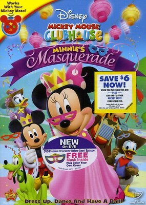 #ad Mickey Mouse Clubhouse: Minnie#x27;s Masquerade DVD $5.34