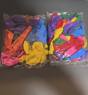 #ad 84 pcs Misc Colorful Balloons $3.00