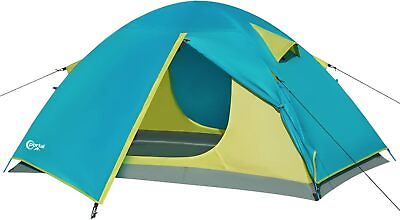 #ad 2 3 Person Backpacking Tent 3 Season Ultralight Hiking Tent Lightweight $51.14