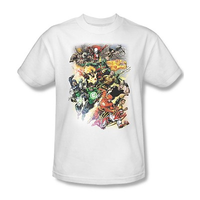 #ad Justice League heroes T shirt DC Comics adult classic fit graphic tee JLA329 $19.99
