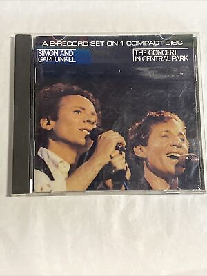 #ad Simon and Garfunkel The Concert in Central Park CD 1982 Warner AWT $2.95