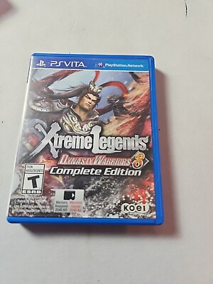 #ad Dynasty Warriors 8 Xtreme Legends Complete Edition Sony PlayStation Vita $19.95
