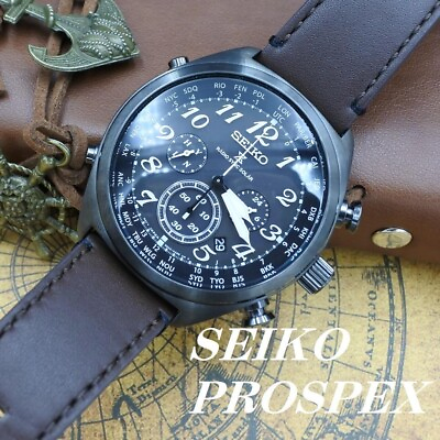 Seiko Prospex Men#x27;s Black Watch SSG015 $400.00