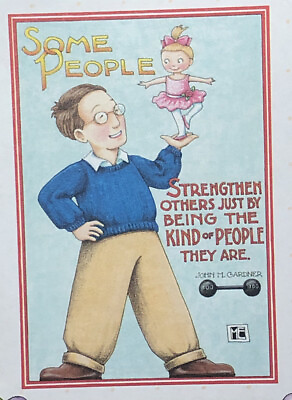 #ad Mary Engelbreit Handmade Magbet Some People Strengthen Others $2.00
