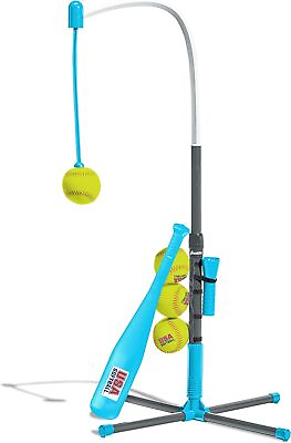 #ad Franklin Sports Grow with Me Kids Baseball Batting Tee Stand Set for Youth T $43.00