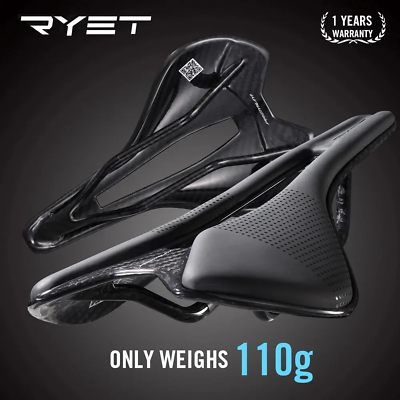 #ad Super Light 110G Bike Saddle Full Carbon Racing Cycling Bicycle Seat 7x9mm $107.82
