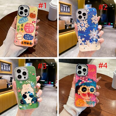 #ad Cute Pattern Girl Rich Phone Case For iPhone 15 Pro Max 15 14 Plus 13 12 Pro 11 $10.34