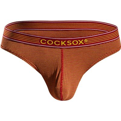 #ad Cocksox CX05PRO Snug Pouch Thong men pouch underwear enhance string brief stripe GBP 20.00