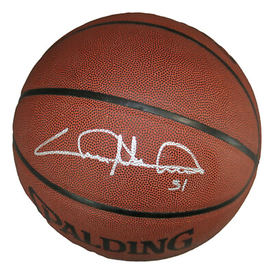 #ad #ad Chris Mihm Signed NBA Spalding Basketball Autograph Lakers Longhorns 91126r3 5 1 $47.96
