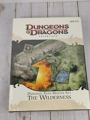 #ad Dungeons amp; Dragons Dungeon Tiles Master Set The Wilderness 2010 New Sealed $39.95