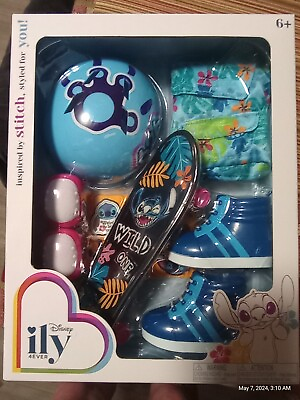#ad Disney Princess ily4ever Accessories ILY 4 Ever Skateboard Inspired by Stitch $15.99