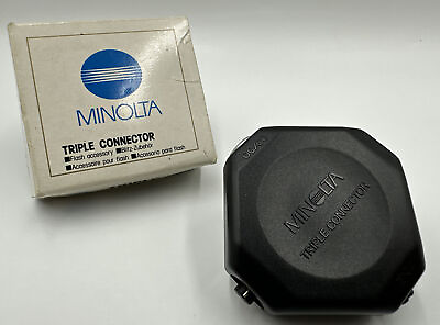 #ad Minolta Multi TTL for 360PX triple connector $42.95