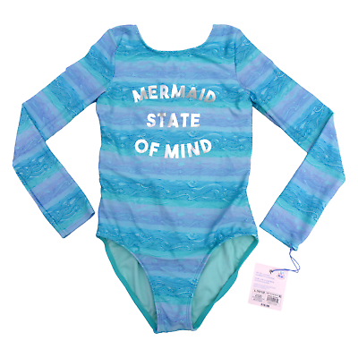 #ad More Than Magic Girls Swimwear #x27;Mermaid State of Mind#x27; One Piece Size L 10 12 $3.99