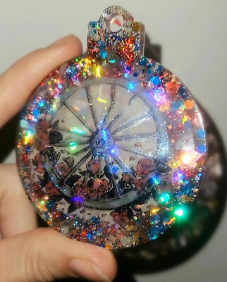 #ad Grateful Dead The Wheel Christmas Ornament $20.00