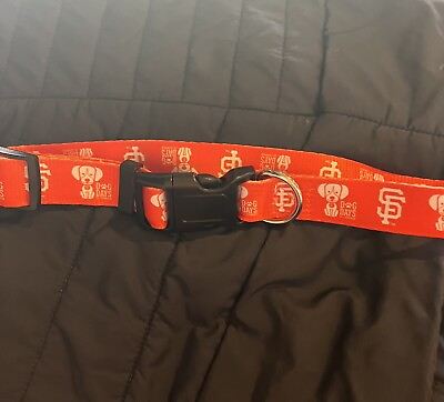 #ad San Francisco Giants quot;Dog Daysquot; Special Event Dog Collar 4 27 24 $26.99