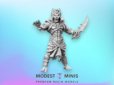 #ad Anubis Warrior Single Blade 32mm 28mm DnD Mini Resin Dungeons and Dragons $5.75