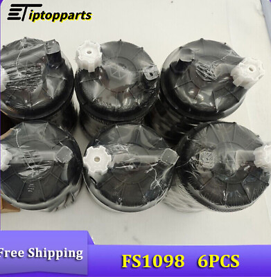 #ad 6pcs Fuel Filter FS1098 Fits for Fleet guard water Separator Cummins 5319680 $185.00