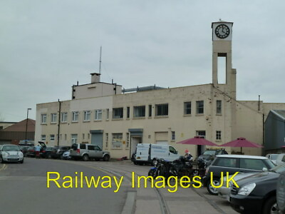 #ad Photo Works with clock tower near Albion Dockyard c2013 GBP 2.00